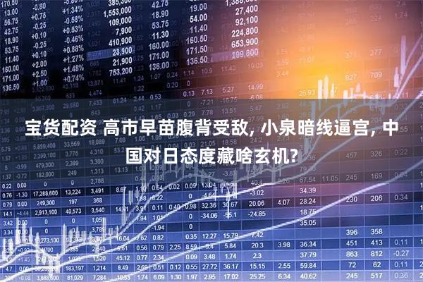 宝货配资 高市早苗腹背受敌, 小泉暗线逼宫, 中国对日态度藏啥玄机?